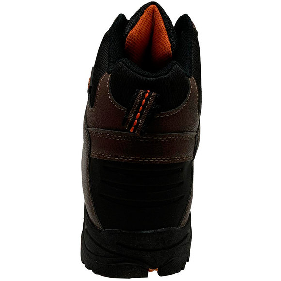 COPY - Weatherproof Vintage Mens Jason Waterproof Hiking Boots Med Brown Leathe… - Picture 4 of 5